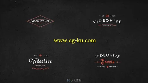 25个时尚标题动画AE模板Videohive25AnimatedTitles& Badges labels17286686的图片2