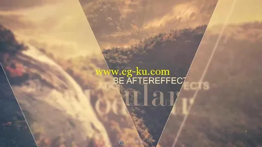 现代时尚优雅滑块视差幻灯片片头AE模板 Videohive Elegant Slideshow 17327521的图片17