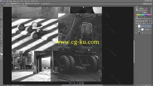 2D概念环境艺术创作视频教程第一季 3DMOTIVE MATTE PAINTING IN PHOTOSHOP VOLUME 1的图片1