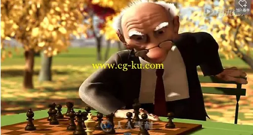 皮克斯动画短片《棋逢敌手 Geri's Game》的图片2