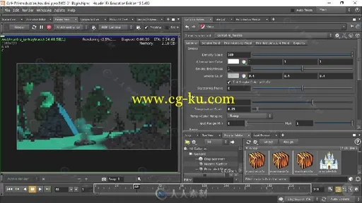 Houdini PYRO火焰特效实例制作视频教程 PLURALSIGHT INTRODUCTION TO HOUDINI PYRO的图片6