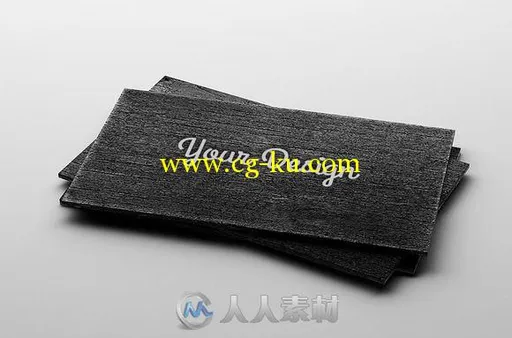 7款商业卡片展示PSD模板Business cards 7 PSD mockups的图片2
