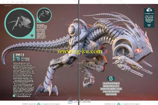 3D世界艺术杂志2016年11月刊 3D WORLD NOVEMBER 2016的图片2