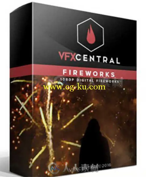 19组高清多彩烟花视频素材合辑 VFXCENTRAL FIREWORKS的图片1
