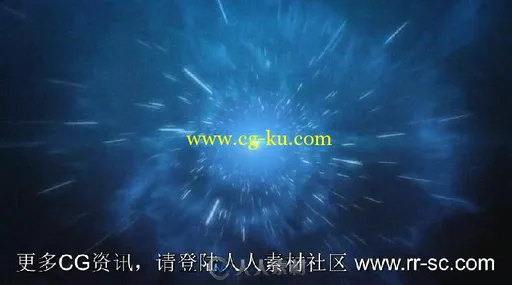 宇宙银河粒子能量风暴显示标志LOGO演绎AE模板 Videohive Galaxy Logo Reveal 12094...的图片2