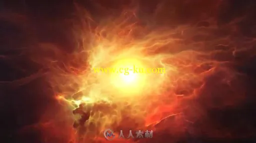 宇宙银河粒子能量风暴显示标志LOGO演绎AE模板 Videohive Galaxy Logo Reveal 12094...的图片3