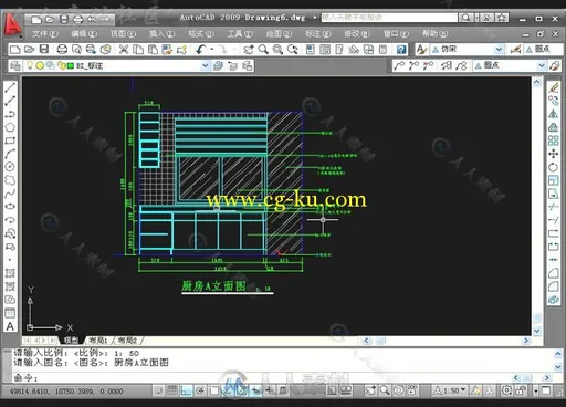 CAD全套室内施工图自学视频。从零开始学施工制图，100%包学会的图片1