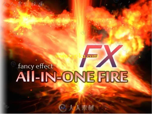 惊人的消防FX火焰粒子系统Unity素材资源的图片8