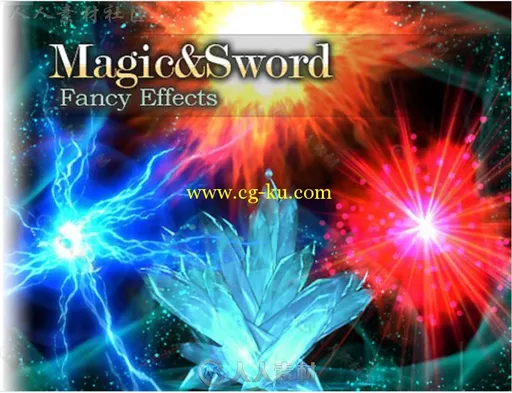 魔法剑特效包魔术粒子系统Unity素材资源的图片9