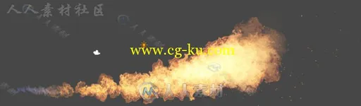 3A级火焰特效粒子系统Unity素材资源的图片3