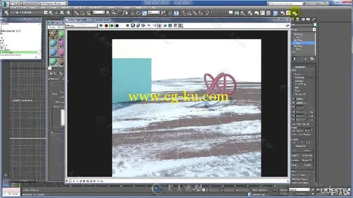3dsMax建筑师3D可视化视频教程 UDEMY 3DS MAX AND V-RAY FOR ARCHITECT ADVANCED 3...的图片1