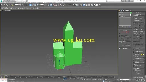 3dsmax概念3D建筑环境实例训练视频教程 3DMOTIVE LAYERED ASSET CREATION IN 3DS MAX的图片3