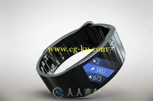 三星gear fit2智能手表展示PSD模板BUNDLE Samsung Gear Fit 2 Mock Up的图片10