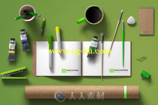 4K分辨率物品展示PSD模板Mockupper Scene Generator topview 4K的图片6