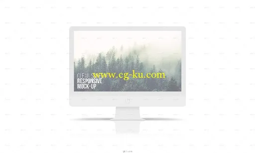 25款苹果产品屏幕壁纸展示PSD模板25 Clean Screen Responsive Mockups的图片1