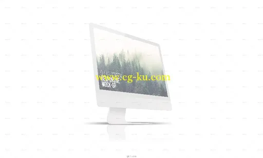 25款苹果产品屏幕壁纸展示PSD模板25 Clean Screen Responsive Mockups的图片3