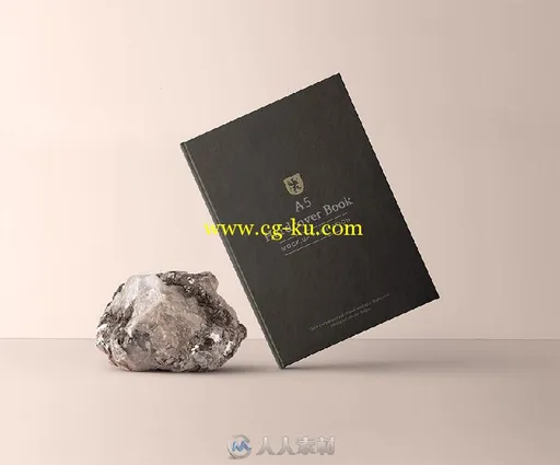 A5尺寸书籍包装展示PSD模板A5-Hardcover-Book-Mockup-vol7的图片1