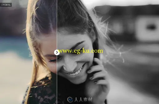 60款黑白照片处理PS动作60 Black & White Actions Effects 132375的图片1