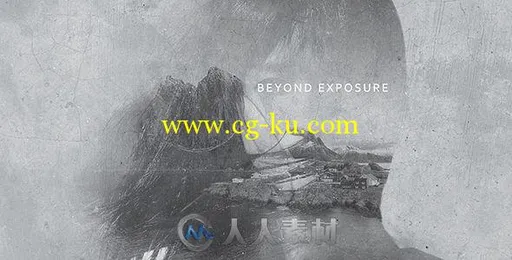 灰色曝光电影特效幻灯片影视片头AE模板 Videohive Beyond Exposure 17441038的图片1