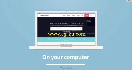 应用程式或网站宣传片AE模板 App Logo Animation的图片1