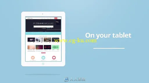 应用程式或网站宣传片AE模板 App Logo Animation的图片2