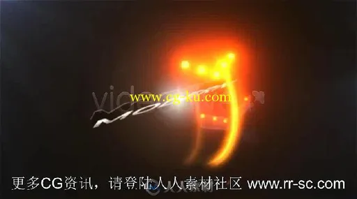 现代优雅的光线3D文字标志显示LOGO演绎AE模板 Videohive LightUp - 3D Logo In...的图片2