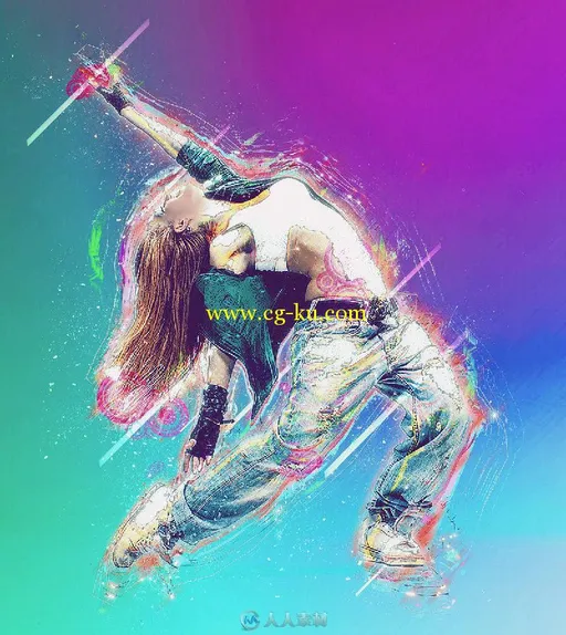 创意吸引特效PS动作graphicriver-16824552-abstract-photoshop-action的图片5
