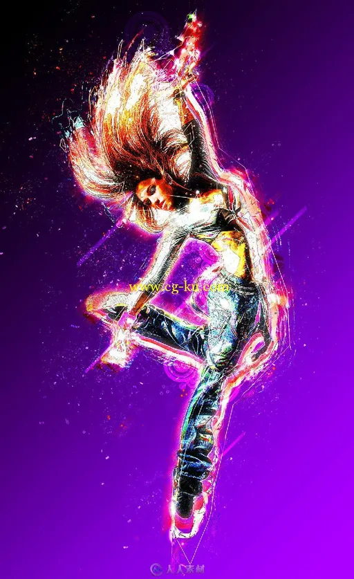 创意吸引特效PS动作graphicriver-16824552-abstract-photoshop-action的图片6