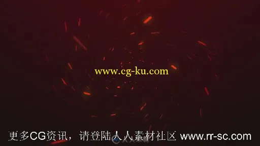 火焰粒子爆炸标志显示LOGO演绎AE模板 Fast Fire Logo的图片2