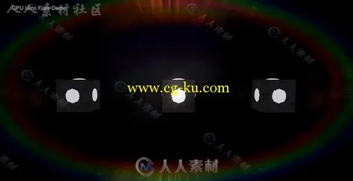 AAA镜头光晕全屏幕及相机效果着色器Unity素材资源的图片2