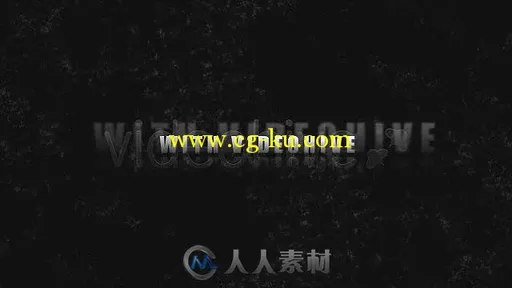 黑暗背景电影开场标题动画AE模板 Videohive Emotional Titles Sequence 110754的图片2