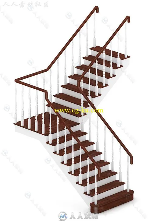 30组楼体室内家具设计3D模型合辑 CGAXIS VOL 42 STAIRS + RENDER SCENE的图片23