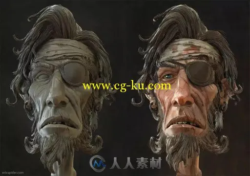 2D+3D作品集 --最搞怪的海盗的图片1