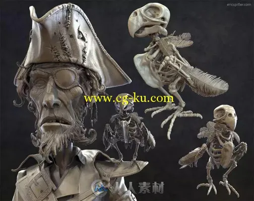 2D+3D作品集 --最搞怪的海盗的图片16