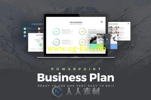 10款各专业展示PPT模板Rocketo Powerpoint Templates Bundle的图片1