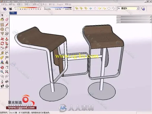 草图大师 SketchUp从入门到高级实例视频教程详解（园林）的图片5