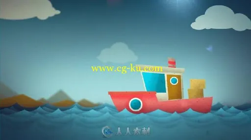 2D卡通风格简单标志LOGO演绎AE模板 Videohive Cartoon Logo Reveal 10622238的图片2