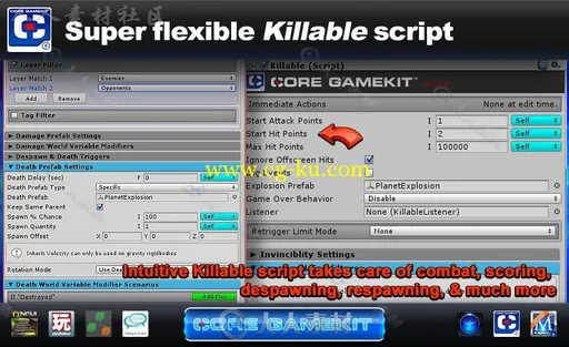 Core GameKit游戏工具编辑器扩充Unity素材资源的图片4