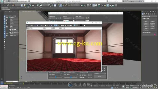 3dsMax色彩控制在渲染中的应用视频教程 Mental Ray Control Color Bleed in 3ds Max的图片2