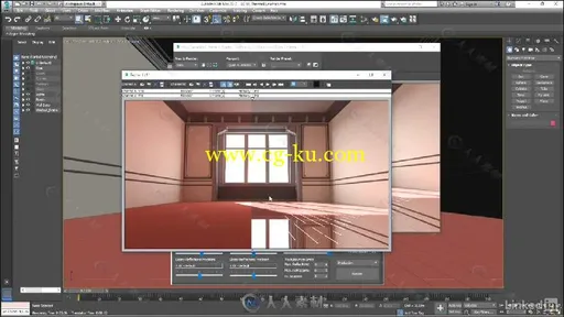 3dsMax色彩控制在渲染中的应用视频教程 Mental Ray Control Color Bleed in 3ds Max的图片3