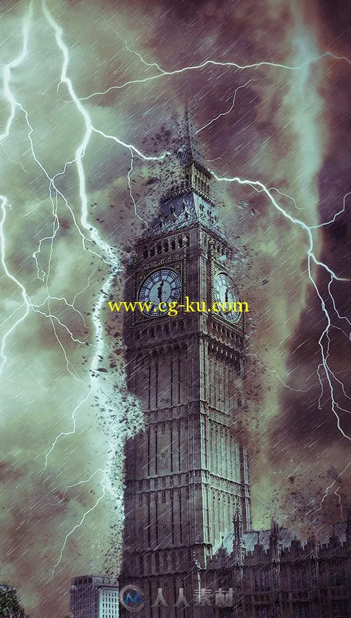 龙卷风特效PS动作EM-graphicriver-17838798-storm-photoshop-action的图片1