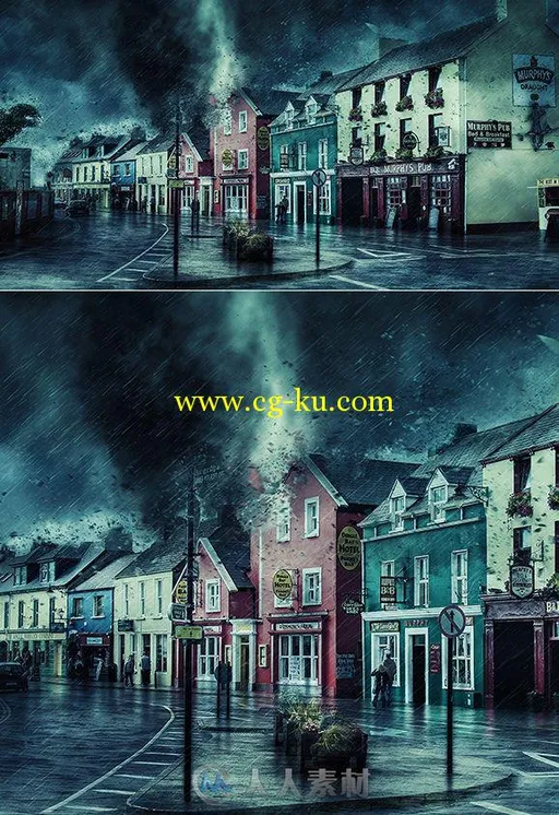 龙卷风特效PS动作EM-graphicriver-17838798-storm-photoshop-action的图片3