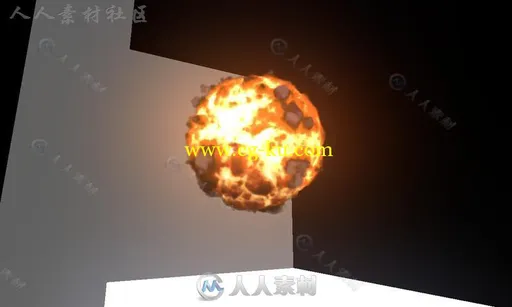 火球爆炸特效着色器Unity素材资源的图片3