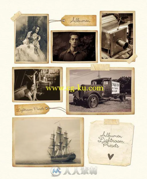 153款复古lightroom预设Vintage-Lightroom-Presets-Bundle的图片1