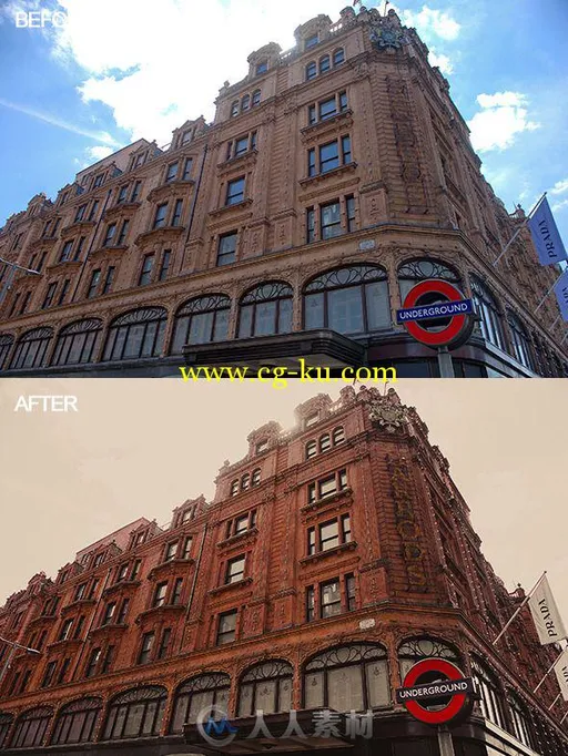 25款HDR高动态复古表现lightroom预设25 HDR Retro Old Effect Lightroom Presets的图片3