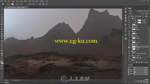 游戏环境数字绘景大师级训练视频教程 Matte Painting Environments for Film的图片2