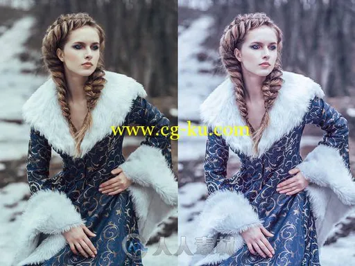 30款白色冬日表现lightroom预设30 Winter Glow Lightroom Presets的图片2