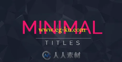 33个迷你实用的文字字幕标题动画AE模板 Videohive 33 Minimal Titles 17662159的图片1