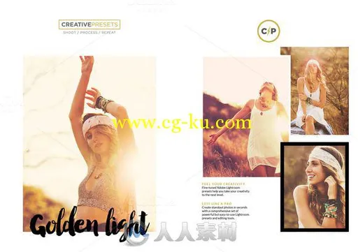 金色时光调色lightroom预设362925-Golden-Light-Lightroom-Presets的图片1