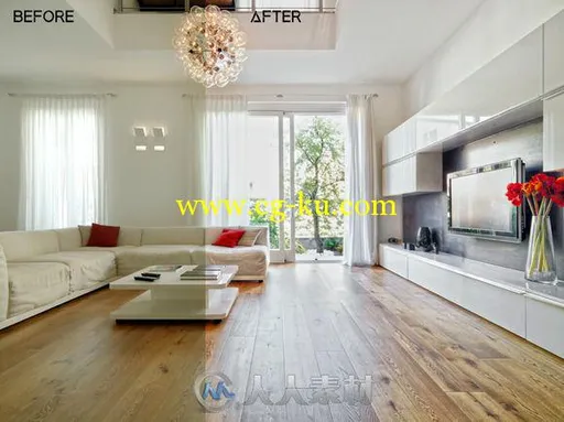50款室内家具照颜色修正lightroom预设50 Real Estate Color Correct Presets的图片1